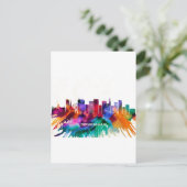 Birmingham Skyline Uitnodiging Briefkaart (Staand voorkant)