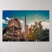 Birmingham Sloss Furnace Poster (Voorkant)