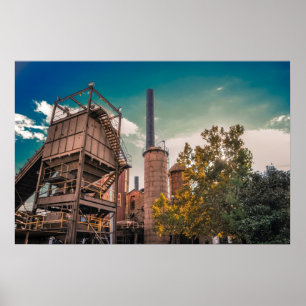 Birmingham Sloss Furnace Poster
