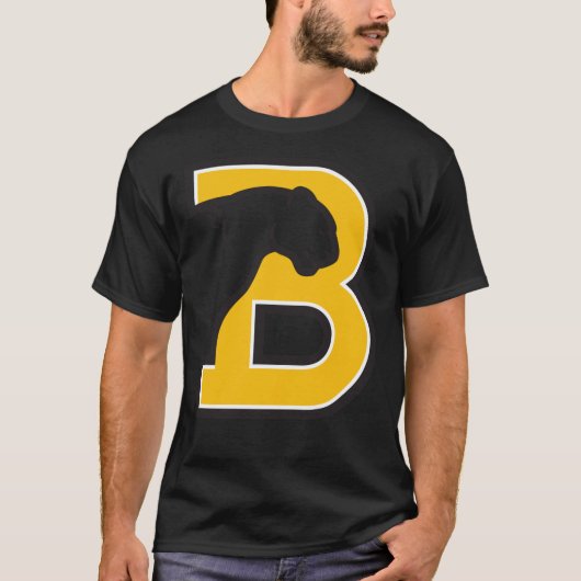 Birmingham Southern College panthers Sticker T-shirt (Voorkant)