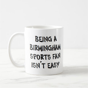 Birmingham sportfan, zijnde koffiemok
