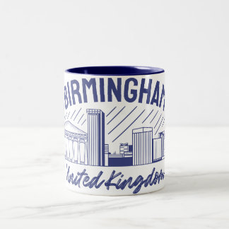 Birmingham Tweekleurige Koffiemok