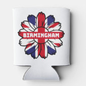 Birmingham Union Jack Sunflower Britse trots Blikjeskoeler (Achterkant)