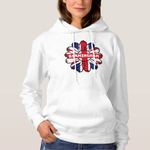 Birmingham Union Jack Sunflower Britse trots Hoodie