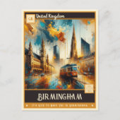 Birmingham, Verenigd Koninkrijk |  schilderij Briefkaart (Voorkant)