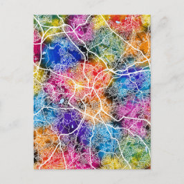 Birmingham Verenigd Koninkrijk Stadsplattegrond Briefkaart