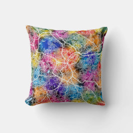 Birmingham Verenigd Koninkrijk Stadsplattegrond Kussen