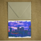 Birmingham Verenigd Koninkrijk waterverf Uitzicht Briefkaart