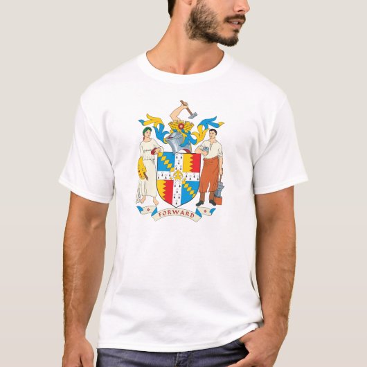 Birmingham wapenschild t-shirt (Voorkant)