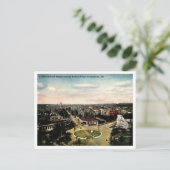 Birminghham AL, South Highlands View Vintage Briefkaart (Staand voorkant)