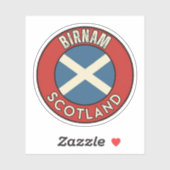 Birnam, Schotland Sticker (Vel)