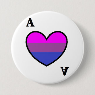 Biromantische Asexual Ace Button