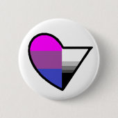 Biromantische demiseksuele Button (Voorkant)