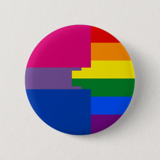 Biromantische Homoseksuele Pin Ronde Button 5,7 Cm