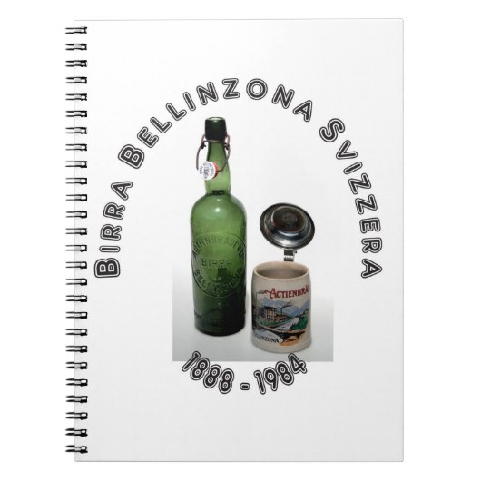Birra Bellinzona Svizzera Nootbook Notitieboek (Voorkant)