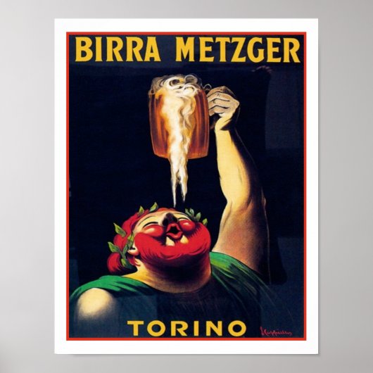 Birra Metzger Torino Poster (Voorkant)