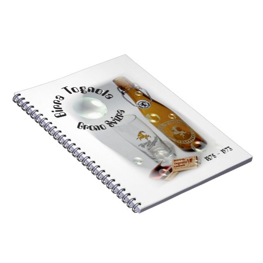 Birra Tognola Grono Svizra Nootbook Notitieboek (Rechterzijde)