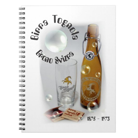 Birra Tognola Grono Svizra Nootbook Notitieboek (Voorkant)