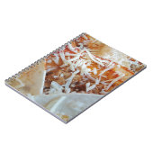 Birrito Cheese Funny Food Background Notitieboek (Linkerzijde)