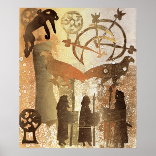 Birsay Ceremony 1996 Poster (Voorkant)