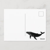 Birsay Walvisbot – Orkney Inktmonument Briefkaart (Achterkant)
