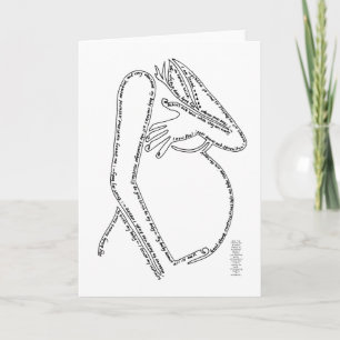 Birth Affirmations Card Kaart