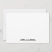 Birth Announcement Baby Boy Aankondiging (Achterkant)