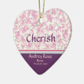 Birth Announcement Ornament (Links)