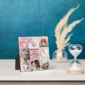  Birth Announcment Personalize 8 Photo christmas Fotoplaat (Insitu)