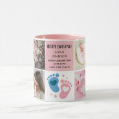  Birth Announcment Personalize 8 Photo christmas  Mok (Midden)