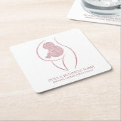 Birth Coach Kartonnen Onderzetters (Schuin)