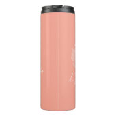 Birth day Gift Monogram Thermosbeker (Achterkant)