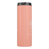 Birth day Gift Monogram Thermosbeker (Achterkant)