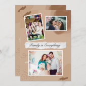 Birth Day Invitation Kaart (Voorkant / Achterkant)