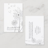 Birth Doula of Midechtgenote Floral Illustration S Visitekaartje (Voorkant / Achterkant)