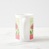 Birth Flower and Gem August Bone China Mok (Achterkant)