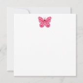 Birth Flower and Gem January Birdcage Kaart (Achterkant)