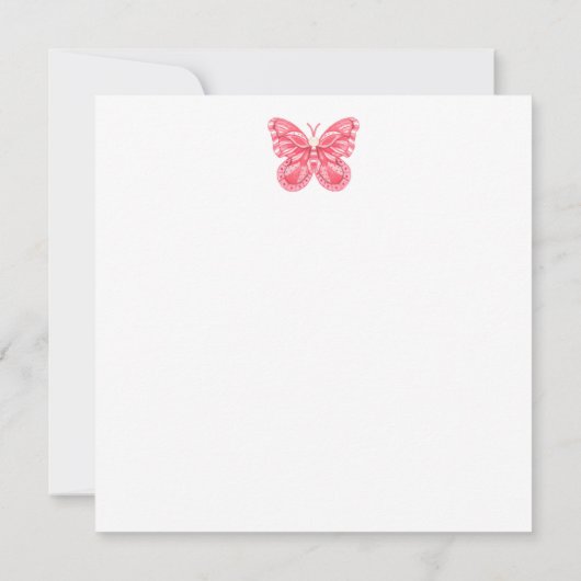 Birth Flower and Gem June Teacup Kaart (Achterkant)