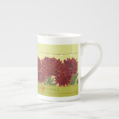 Birth Flower and Gem November Bone China Mok (Rechts)