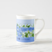 Birth Flower and Gem September Bone China Mok (Rechts)