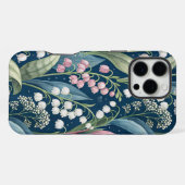 Birth Flower Botanical Design iPhone Hoesje (Achterkant horizontaal)