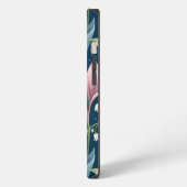 Birth Flower Botanical Design iPhone Hoesje (Linkerkant)