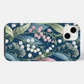 Birth Flower Botanical Design iPhone Hoesje (Achterkant horizontaal)