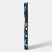 Birth Flower Botanical Design iPhone Hoesje (Linkerkant)