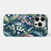 Birth Flower Botanical Design iPhone Hoesje (Achterkant horizontaal)