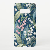 Birth Flower Botanical Design Samsung Galaxy Hoesje (Achterkant)