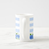 Birth Flower-n-Gem Stripe Mok September Bone China (Achterkant)