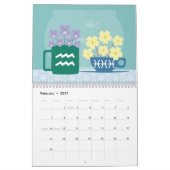 Birth Flowers Kalender (Feb 2027)