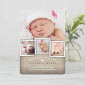 Birth koninklijke geboorte in het zoete land Burla Aankondiging (Staand voorkant)