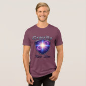 Birth of a Star – Cosmic Gravity Emblem T-Shirt (Voorkant volledig)